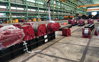 WELDSUCCESS SUPPLY THE 200Ton 300Ton ROLLER INSTALLATION SERVICE